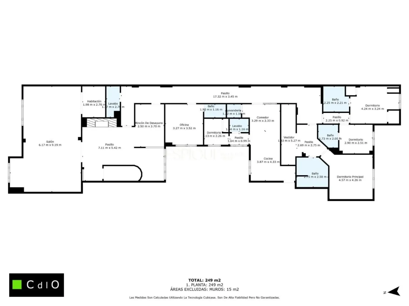 Exclusivo piso exterior en Almagro