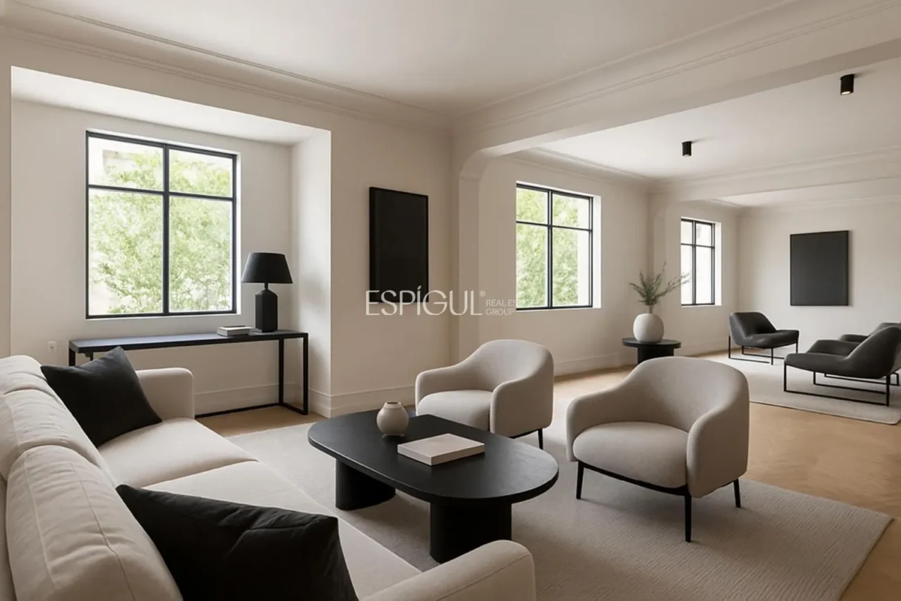 Exclusivo piso exterior en Almagro