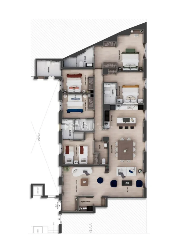 Exclusiu pis reformat de luxe a Francisco Silvela