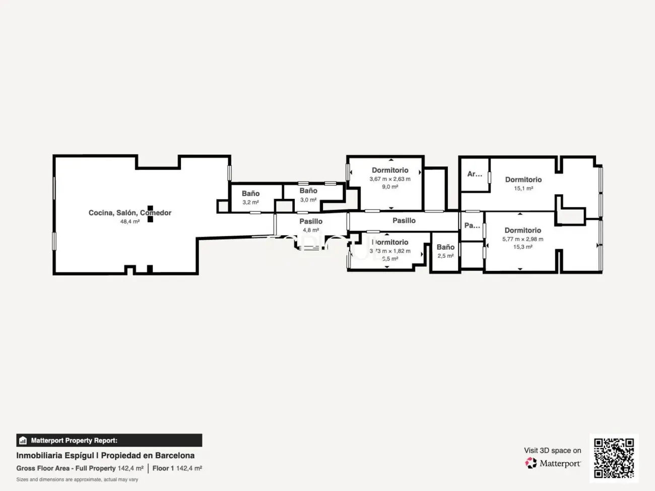 Exclusiu pis reformat en venda al carrer d’Aragó, la Dreta de l’Eixample