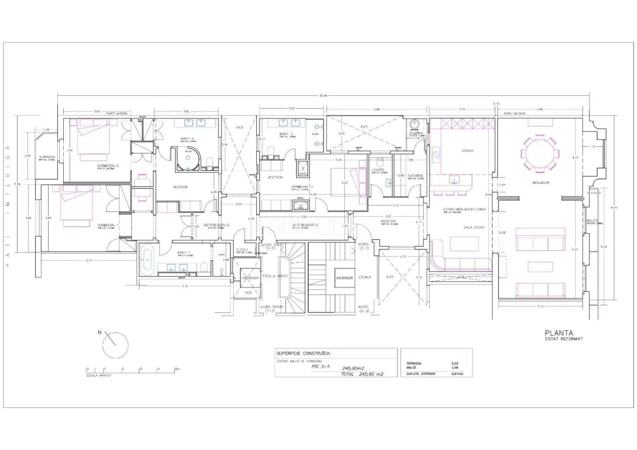 Exquisit apartament de luxe en venda a Sant Gervasi