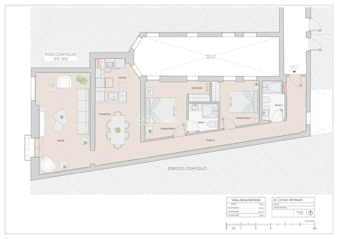 Schöne Wohnung zum Verkauf in der Calle Hermosilla, Stadtteil Salamanca