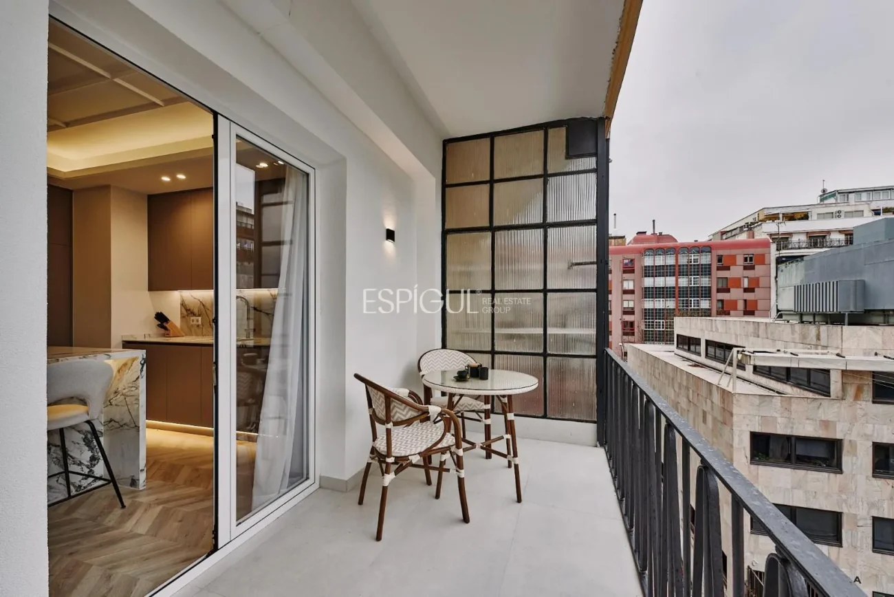 Appartement impeccable avec balcon à Diego de Leon, quartier de Salamanca