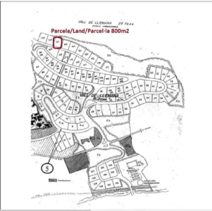 Plot of 800 Meters in Sant Martí De Llémena