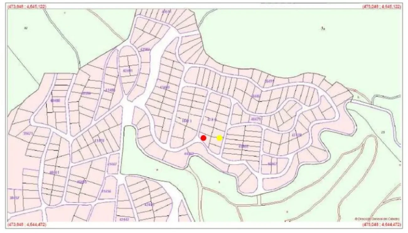 Parcela de 847 metros cuadrados ubicada en Bescanó