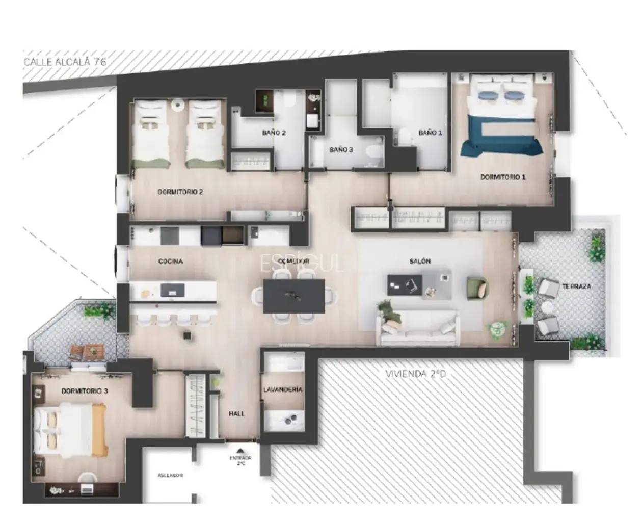 Wohnung zum Verkauf in der Calle Menéndez Pelayo, Ibiza, Retiro.