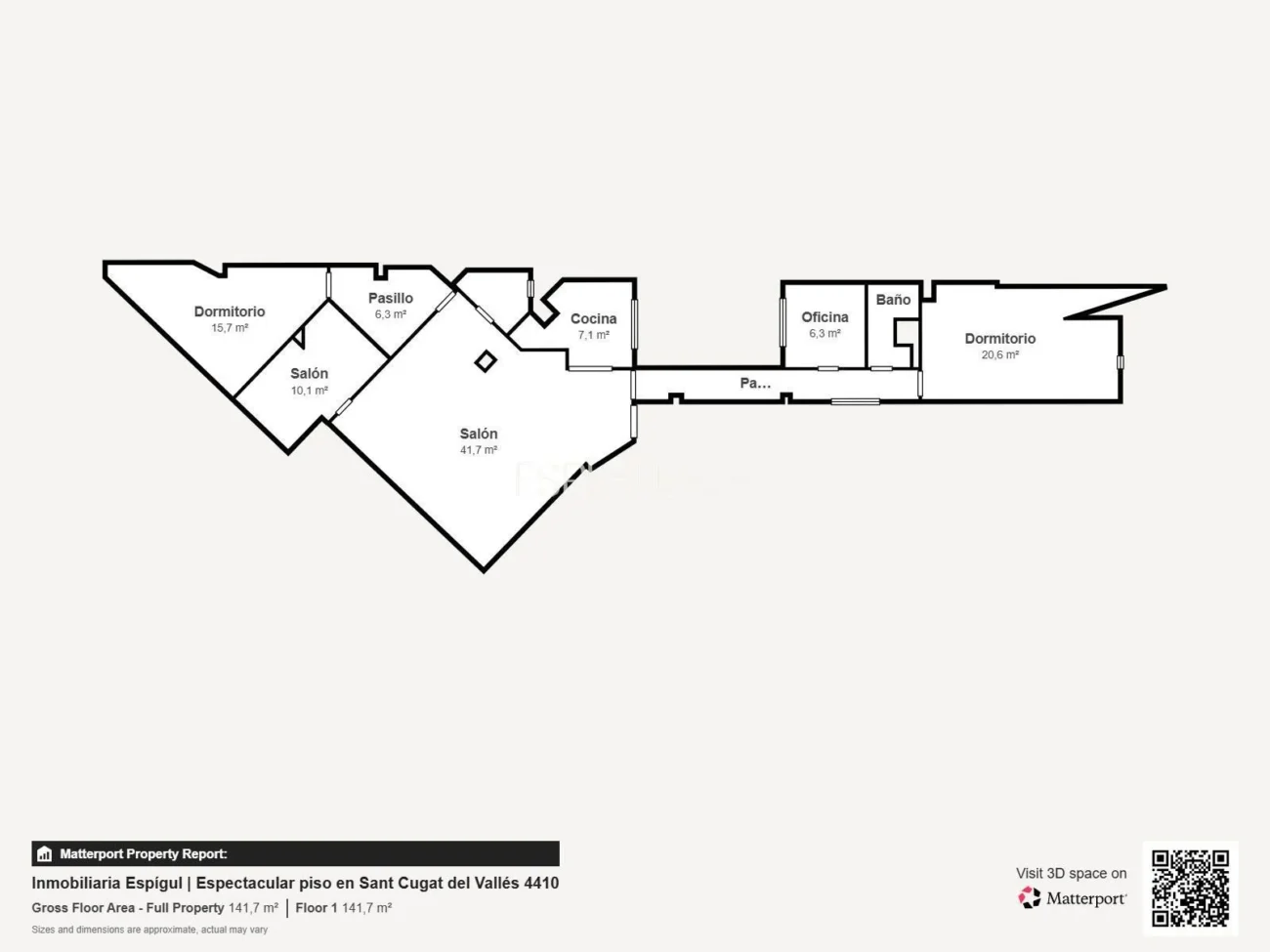 Pis en venda al centre de Sant Cugat del Vallès
