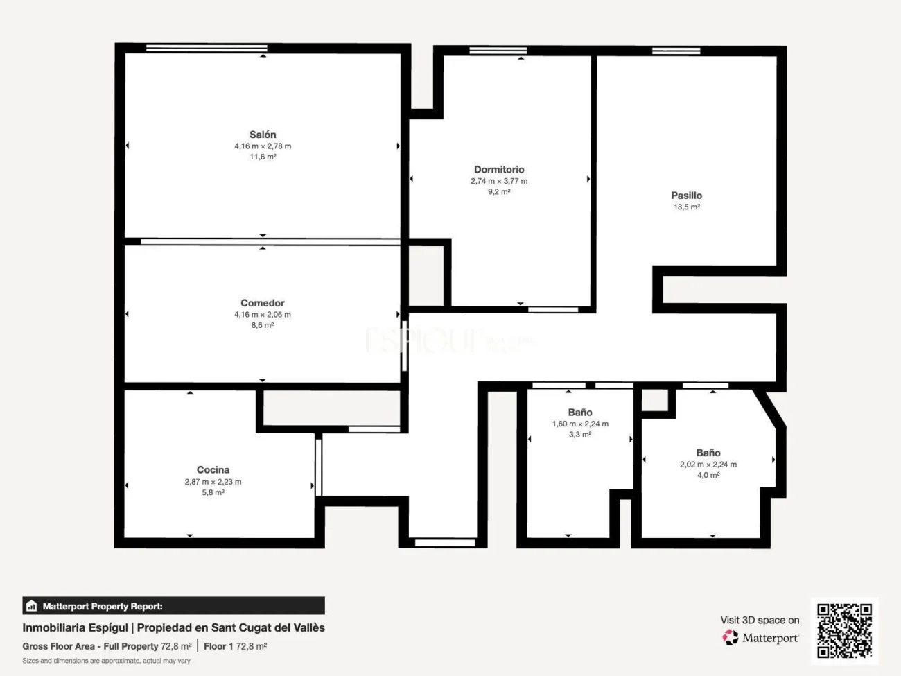Wohnung zum Verkauf in L’Arxiu, Sant Cugat del Vallès