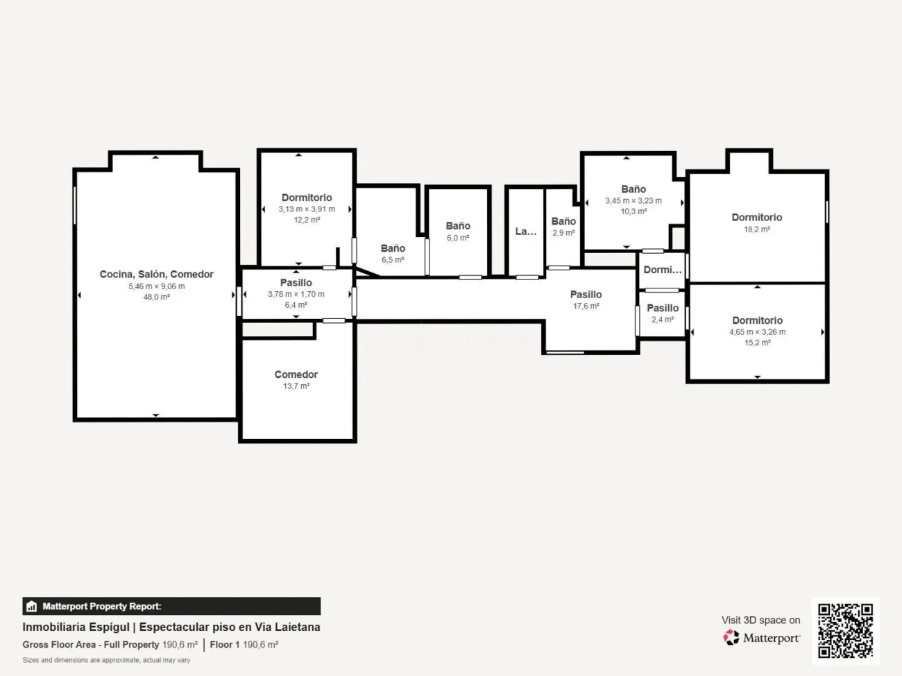 Piso en venta en Via Laietana