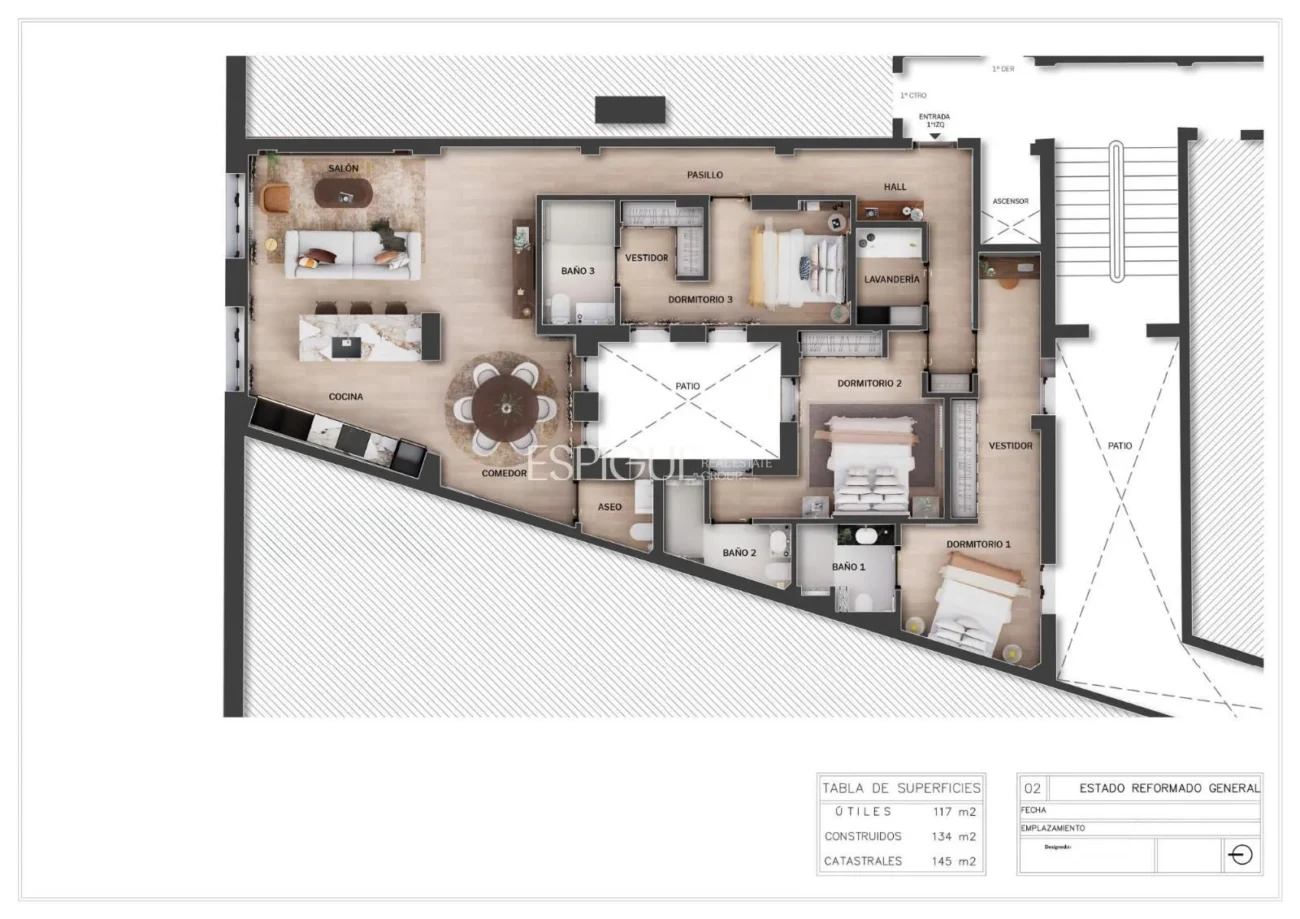 Piso en venta reformado en Calle Padilla, Lista
