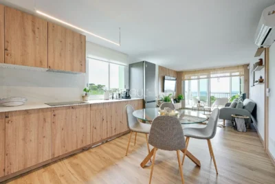 Отремонтированная квартира с видом на море в Плайя-де-Аро