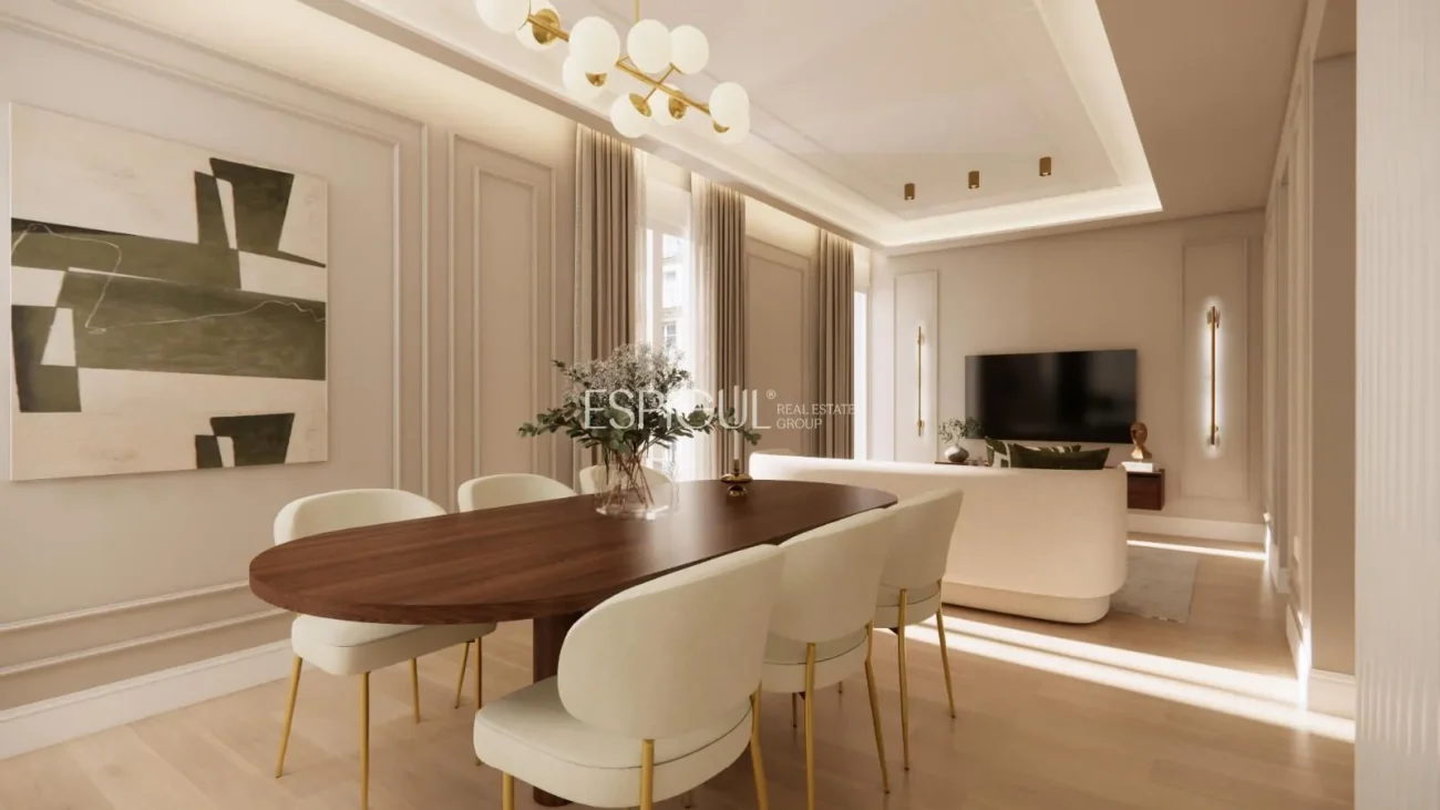 Piso reformado e Inteligente en Finca Clásica de Recoletos, Madrid