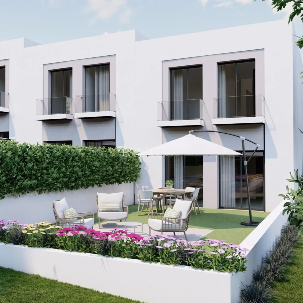 Promotion of 3 Newly Built Townhouses in Sils