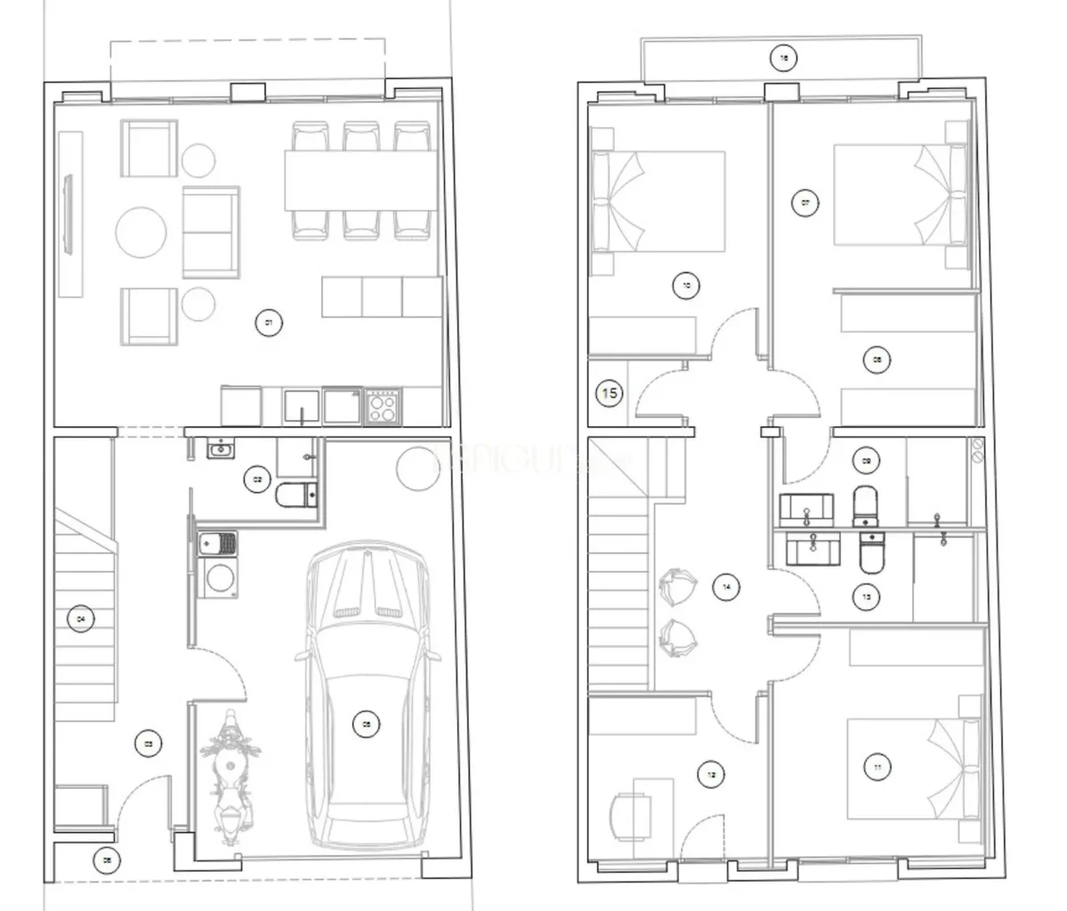 Promotion of 3 Newly Built Townhouses in Sils