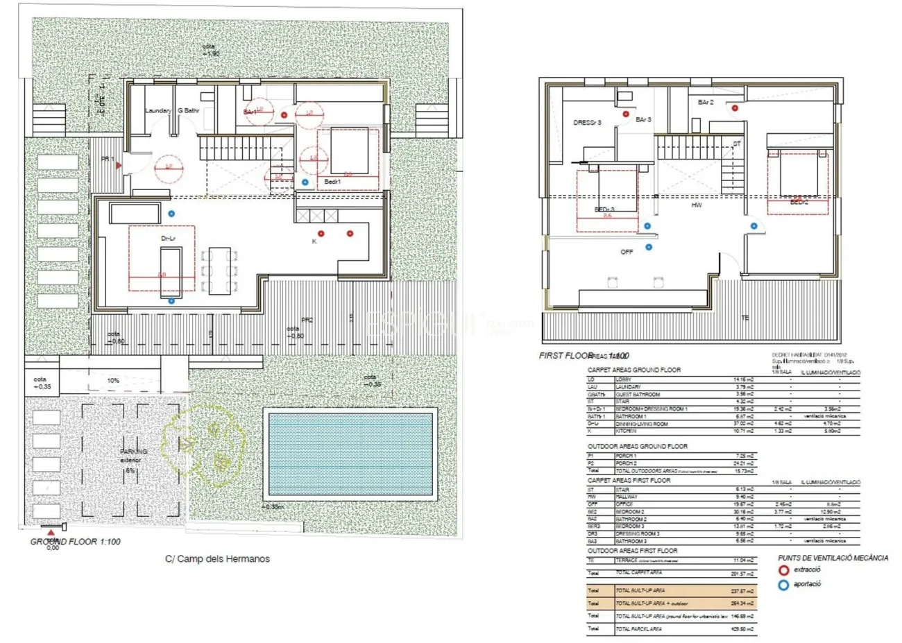 Luxusimmobilie in Vilassar de Dalt, nur 20 Minuten von Barcelona entfernt
