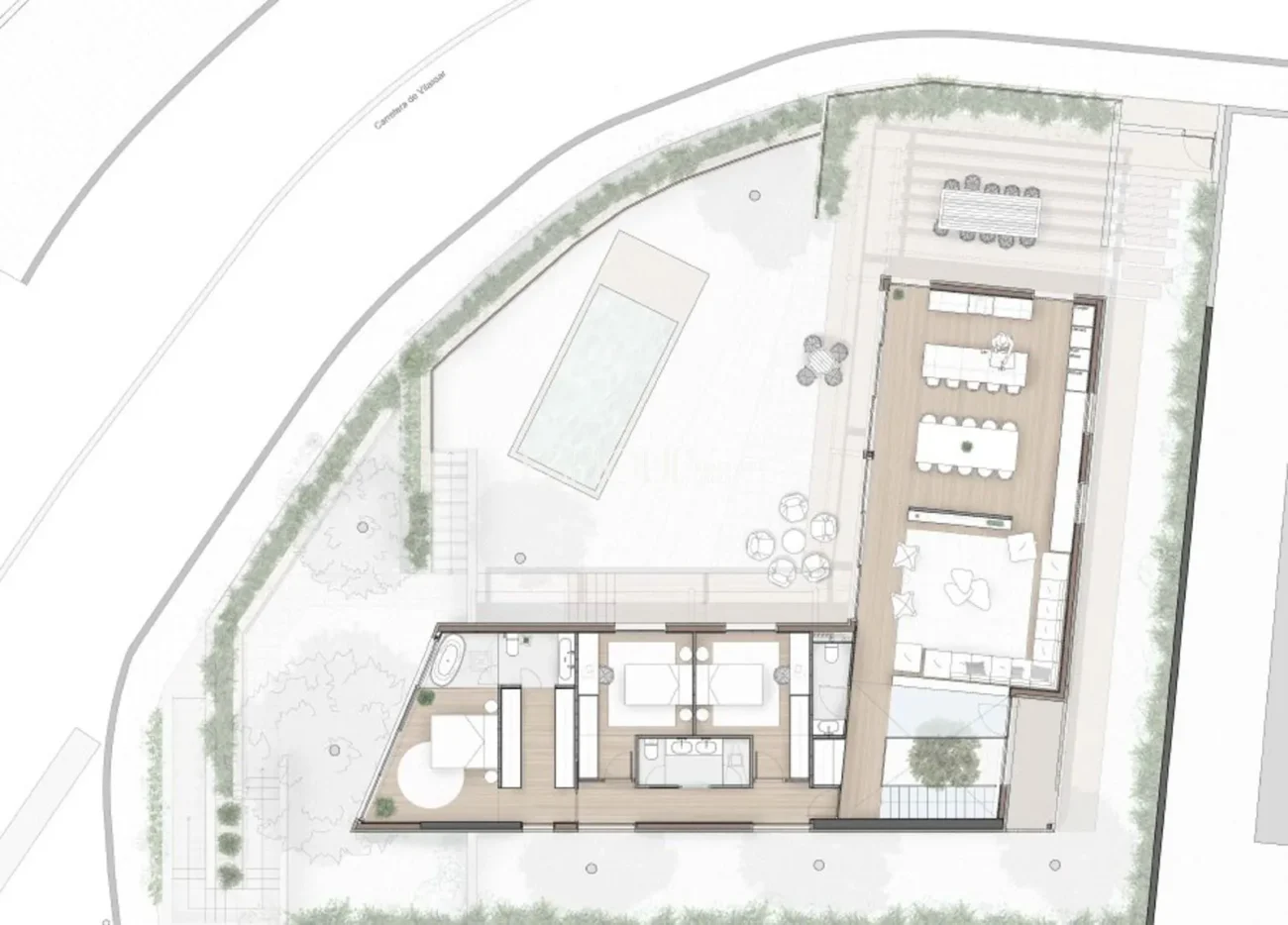 Proyecto exclusivo en el corazón de Cabrils – elegancia, luz y arquitectura contemporánea