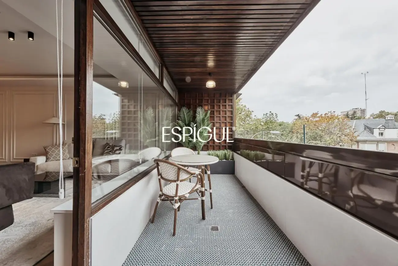 Sofisticado piso con terraza en Castellana, Barrio de Salamanca