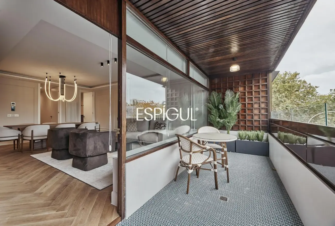 Sofisticado piso con terraza en Castellana, Barrio de Salamanca