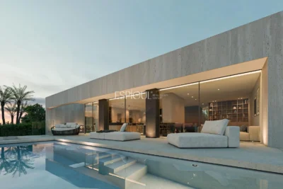 Una obra maestra de arquitectura contemporánea y minimalista