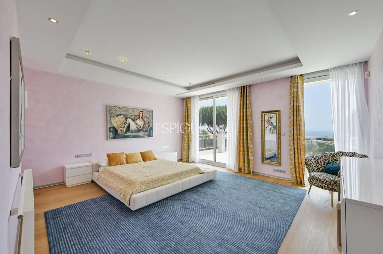 Villa de luxe amb impressionants vistes al mar a Cabrils, Maresme