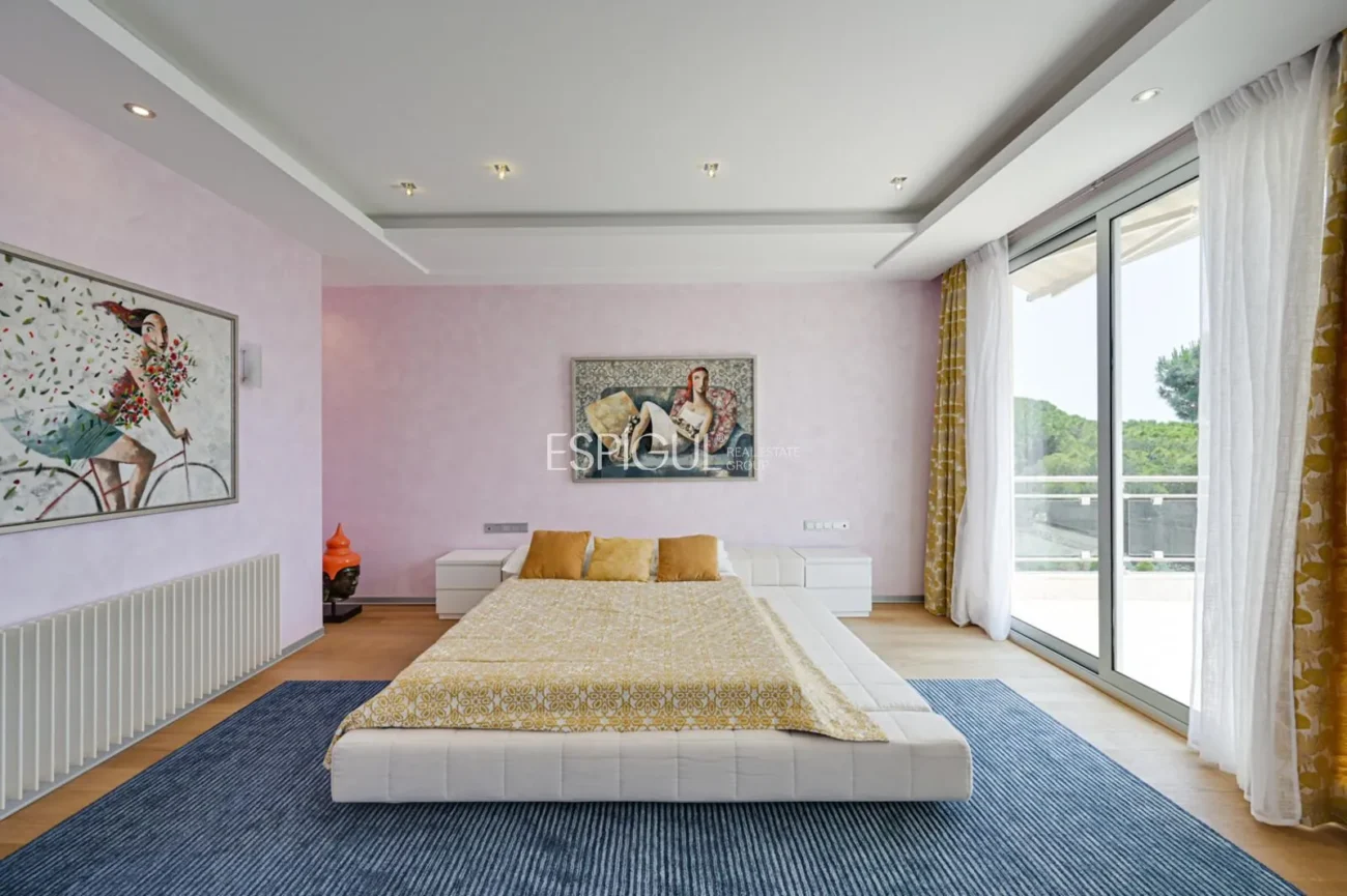 Villa de luxe amb impressionants vistes al mar a Cabrils, Maresme