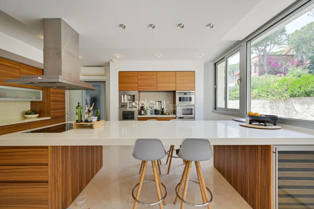 Villa de luxe amb impressionants vistes al mar a Cabrils, Maresme