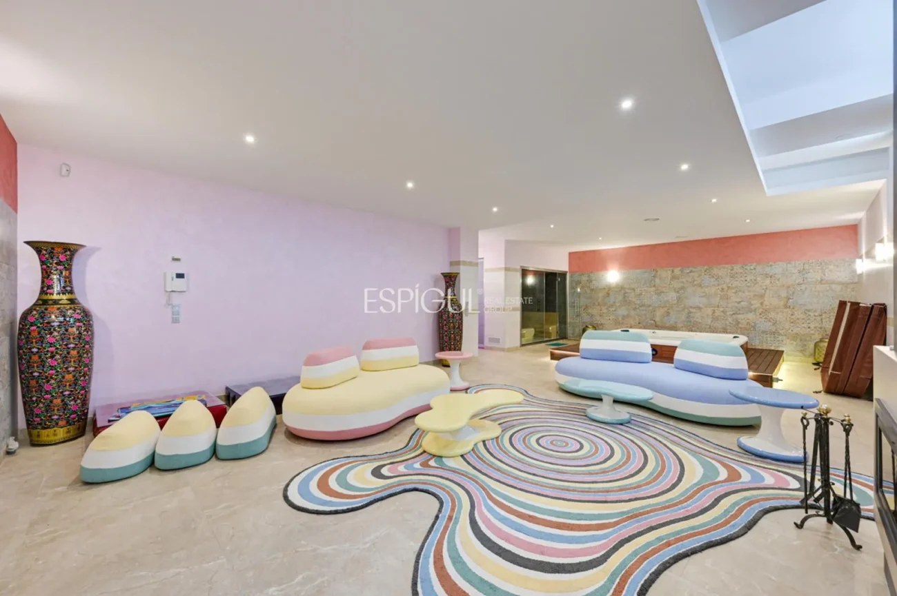 Villa de luxe amb impressionants vistes al mar a Cabrils, Maresme