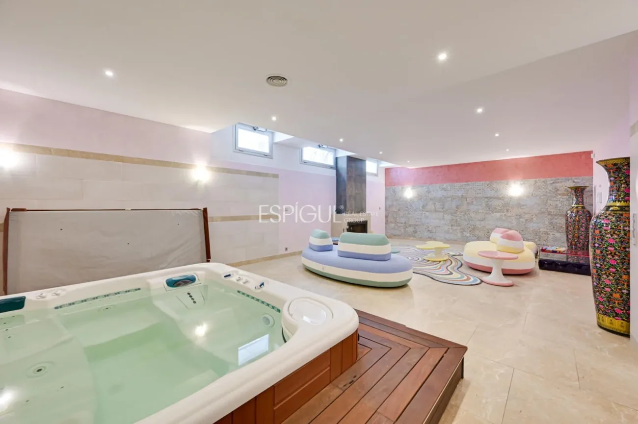 Villa de luxe amb impressionants vistes al mar a Cabrils, Maresme