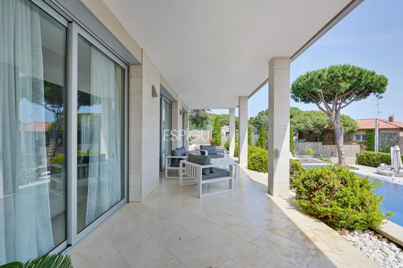 Villa de luxe amb impressionants vistes al mar a Cabrils, Maresme