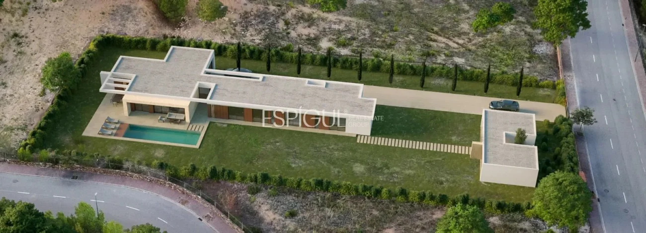 Villa de Obra nueva en venta en el Golf Masía Bach