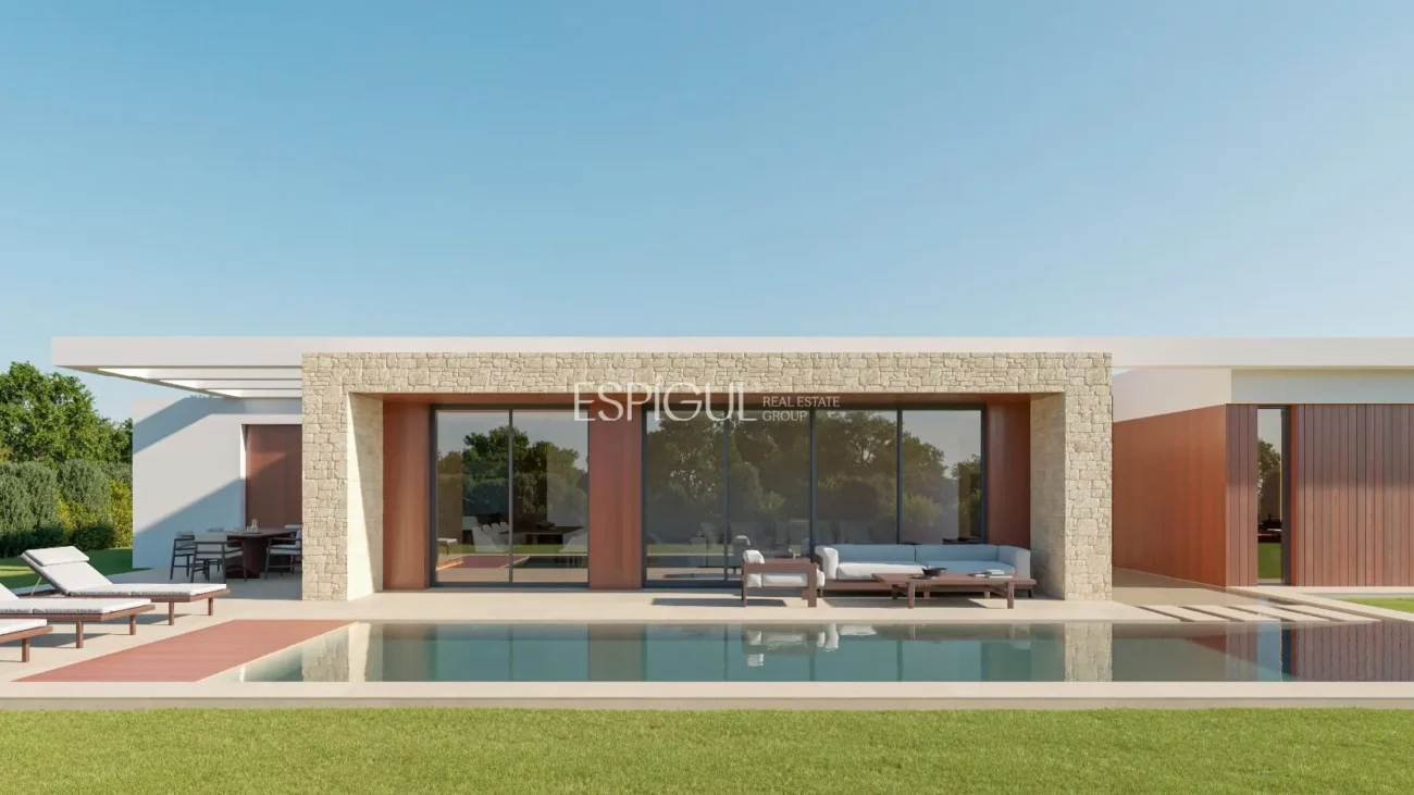 Villa d’obra nova en venda al Golf Masía Bach