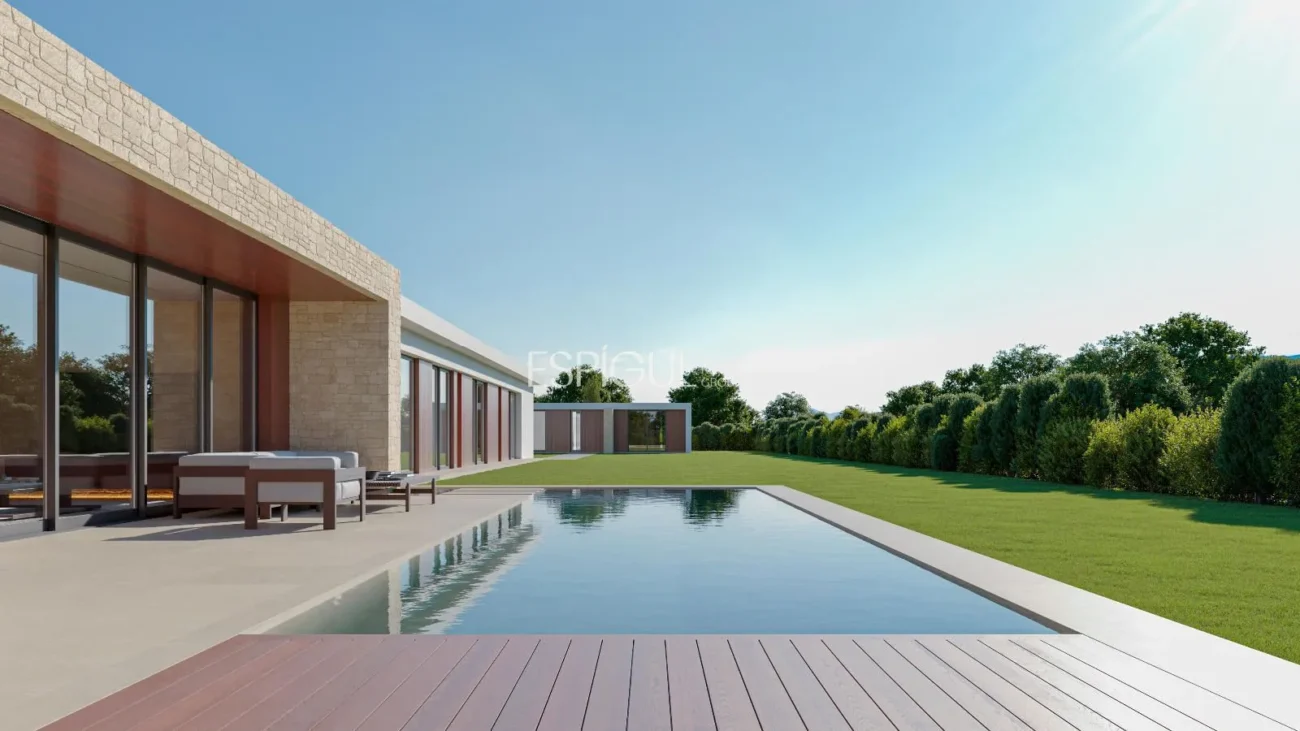 Villa d’obra nova en venda al Golf Masía Bach