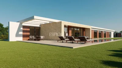 Villa d’obra nova en venda al Golf Masía Bach