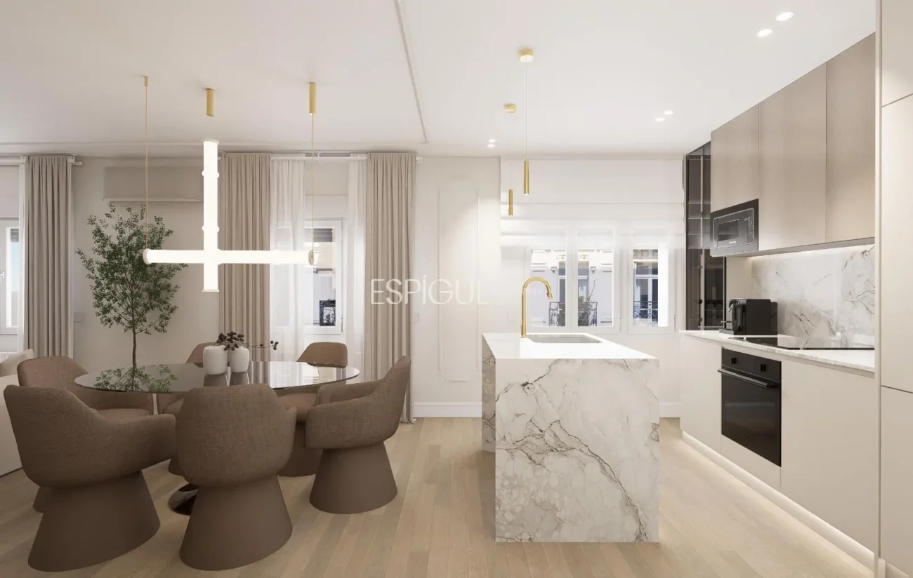 Vivienda exterior con terraza en Calle de Las Naciones, Barrio de Salamanca