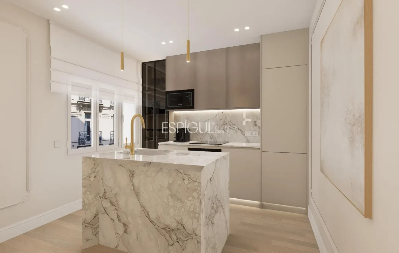 Vivienda exterior con terraza en Calle de Las Naciones, Barrio de Salamanca