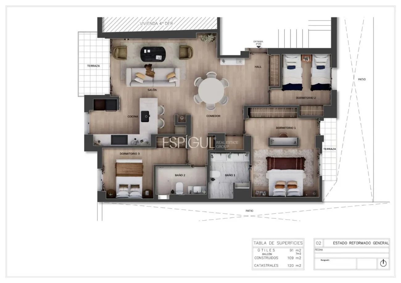 Vivienda exterior en Calle Principe de Asturias, Lista