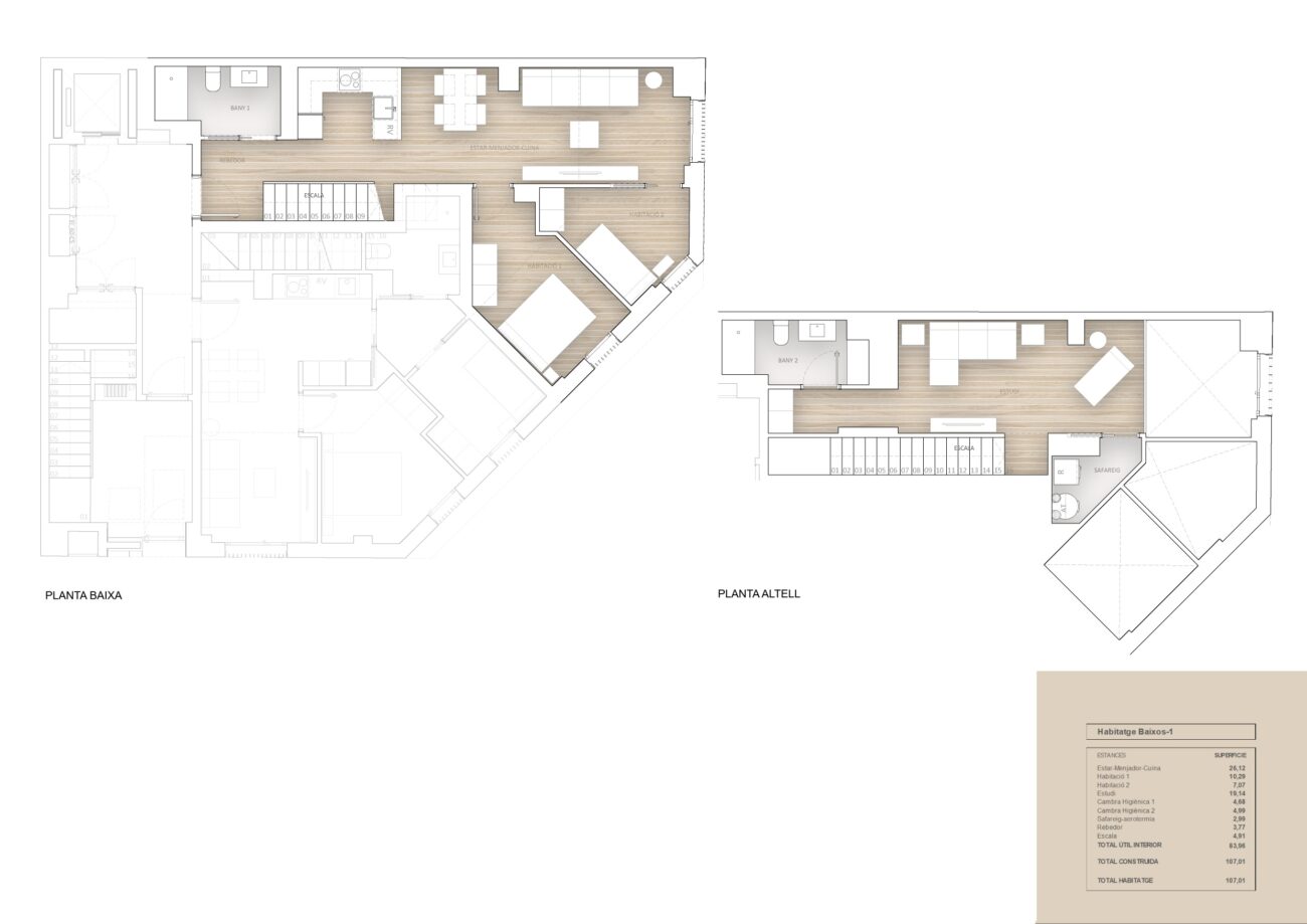 New build apartments in Castillejos Sant-Pau