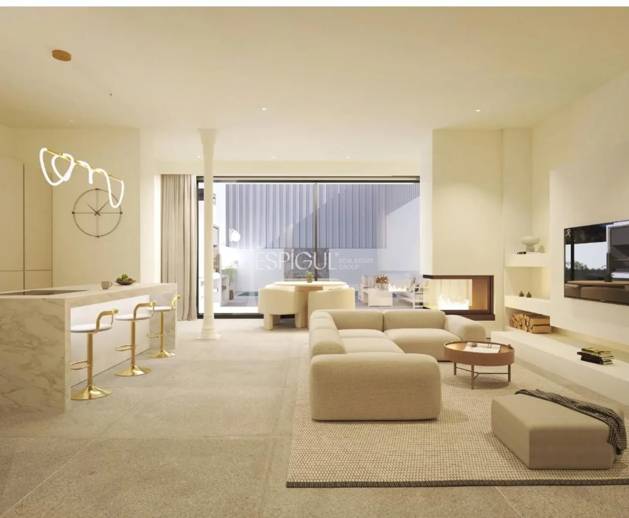 Эксклюзивный роскошный дом с бассейном и спа в самом центре Калельи