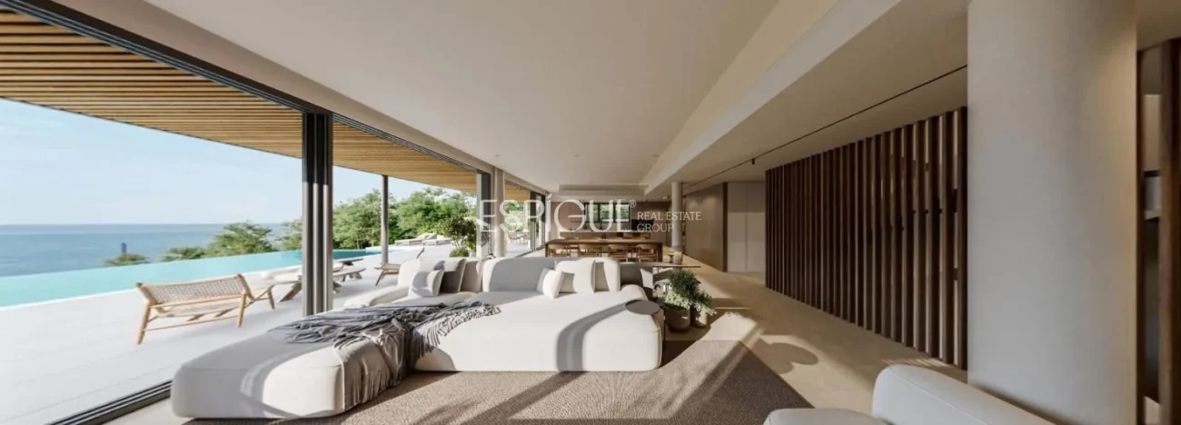 Lujo con vistas al mar: Exclusivas casas  de obra nueva con piscina en Llavaneras