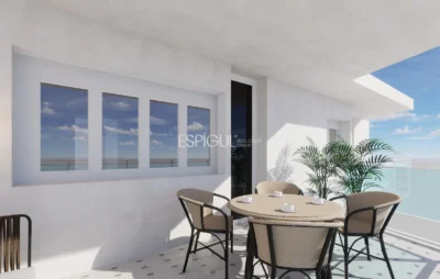 Apartment with terrace on Poeta Esteban Villegas street, Jeronimos