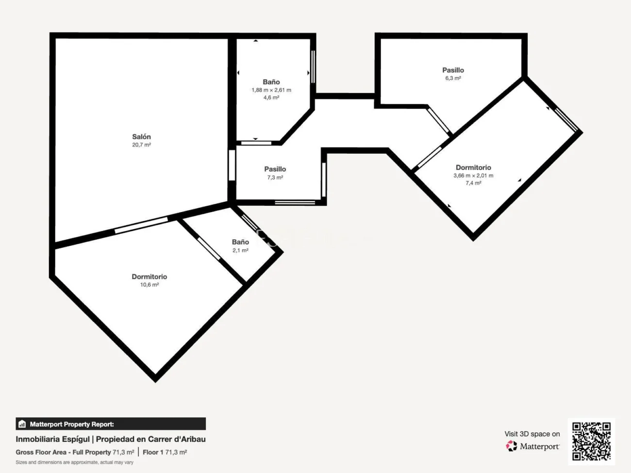 Piso en venta en carrer Aribau