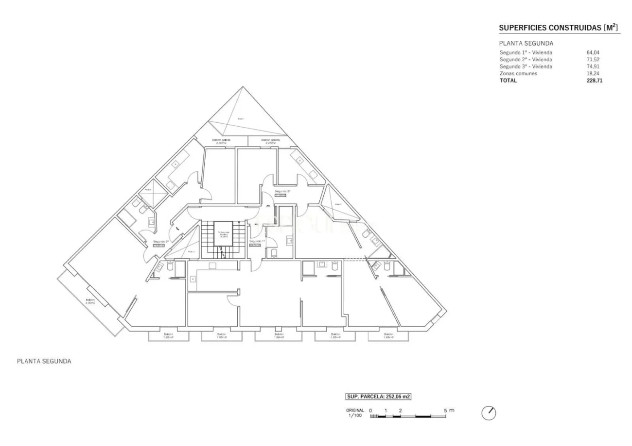 Piso en venta en carrer Aribau