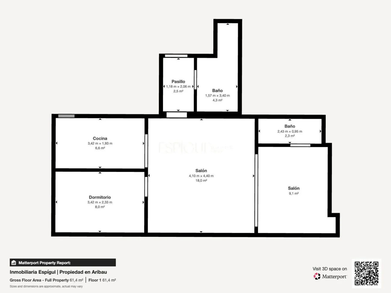 Piso en venta en carrer Aribau