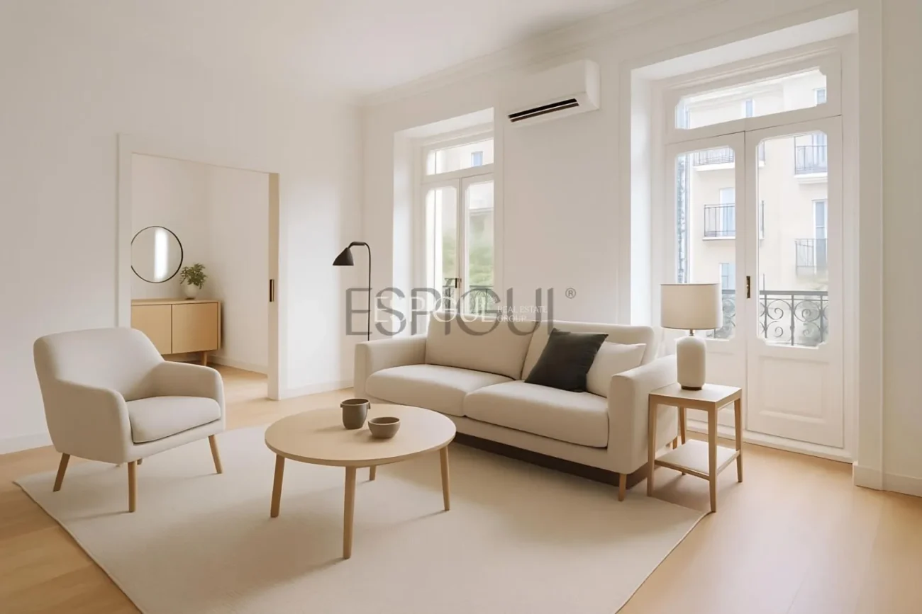 Renovated apartment on Paseo de la Castellana