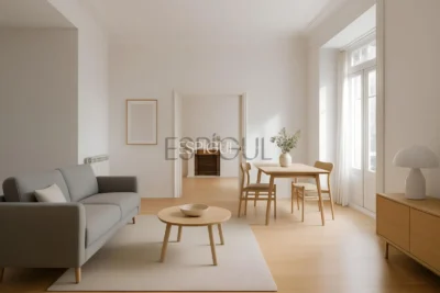 Renovated apartment on Paseo de la Castellana