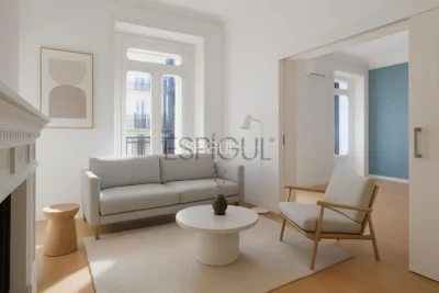 Renovated apartment on Paseo de la Castellana