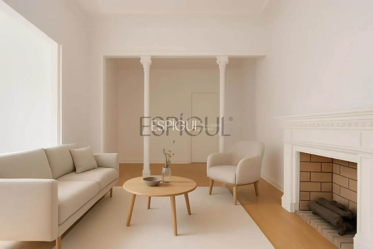 Renovated apartment on Paseo de la Castellana