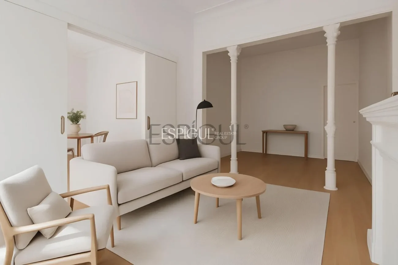 Renovated apartment on Paseo de la Castellana