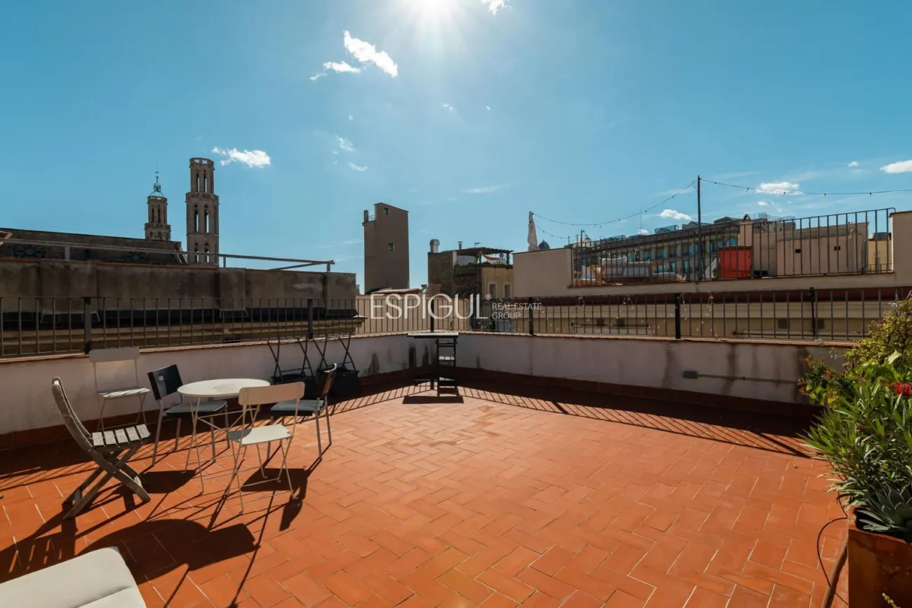 Penthouse exclusif avec terrasse privée dans le Born