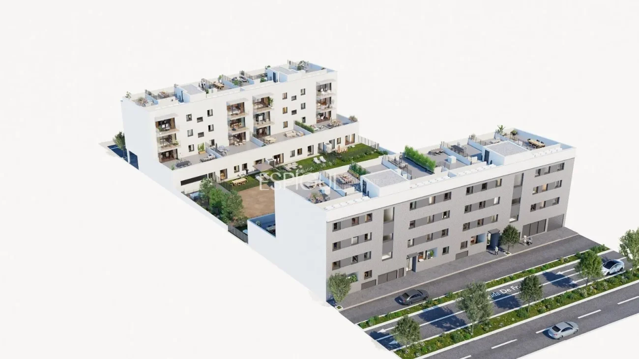 Bajo con terraza y jardín en Sarrià de Ter – Obra nueva